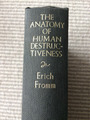 Die Anatomie der menschlichen Destruktivität. 1974 Hardcover von Erich Fromm. Kein DJ.