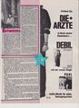 DIE ÄRZTE - Debil / Paul - Original Werbeanzeige / Werbung / Promotion