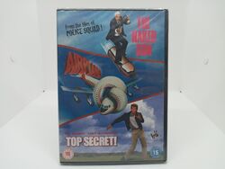 Nackte Pistole/Flugzeug/Top Secret (Box-Set) (DVD, 2008) NEU VERSIEGELT Val Kilmer B13