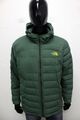 The North Face Uomo Taglia L Giubbotto Verde Giubbino Coat Jacket Logo Man Parka