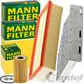 MANN FILTER INSPEKTIONSPAKET passend für AUDI A3 8P VW GOLF 5 6 PASSAT B7 TOURAN