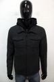 GUESS Mantel Herren GRÖSSE S Jacke Grau Giubbotto Jacke Mantel Logo Herr