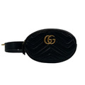 Gucci GG Marmont Gürteltasche Bag Belt schwarz Leder / neuwertig