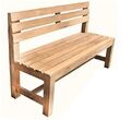 Teak Bank Gartenbank Gartenmöbel Holzbank Sitzbank Teakbank Parkbank 120 cm