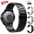 Quick Fit Titan Metall Armband Für Garmin Fenix 7 7X 6 6X Pro 5 5X Plus 3HR Epix