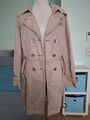 Trenchcoat Gr 40 S. Oliver Beige Kariert