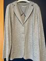 Gerry Weber leichter  Sweat Blazer Gr 48 hellgrau  NEUwertig !!!