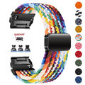 Quickfit Armband Magnet Nylon Loop Für Garmin Fenix 7/7X 6/6X Pro/5/5X Plus/3HR