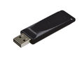 Verbatim Slider 16 GB, USB-Stick schwarz, USB 2.0