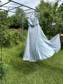 Abendkleid, Ballkleid hellblau “lavender Sky” L