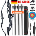 Bogenschießen 54" Takedown Recurve Bogen Pfeil Köcher für Erwachsene/Jugendliche