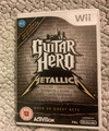 Guitar Hero: Metallica (Nintendo Wii, 2009) + Anleitung