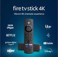 Amazon Fire TV Stick 4K (3. Gen) mit Alexa-Sprachfernbedienung - NEU - UK-Modell 