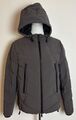 Armani Jeans Herren Daunen Jacke Mit Kapuze Grau Gr.52