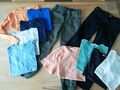 MARKENPAKET 2x Hosen, 5x langarm Shirts, 4x T-Shirts für Jungen in Gr.146 152