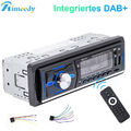 DAB+ Autoradio RDS AM FM Bluetooth Freisprecheinrichtung 2x USB SD AUX IN 1 DIN