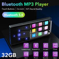 Bluetooth MP3 MP4 Player LCD Display HiFi Bass Musik Spieler FM Radio Audio 32GB