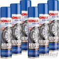 6x 400ml SONAX XTREME REIFENGLANZSPRAY REIFENPFLEGE REIFENGLANZ WET LOOK