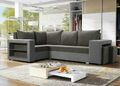 Ecksofa Kamabi L-Form Eckcouch mit Schlaffunktion und Bettkasten  Modern Couch