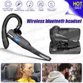 Bluetooth V5.1 Headset Kopfhörer Kabel Stereo Ohrhörer mit Mikrofon für Handy