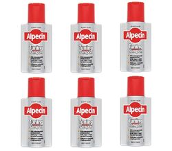 Alpecin Tuning Haarfärbe-Shampoo mit Koffein und Dunkelungspigmenten 6x200ml