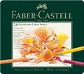 Faber-Castell Polychromos Künstler Farbbleistift 24 Blech Set