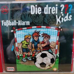 026/Fußball-Alarm von Die Drei ??? Kids | CD | Zustand gut