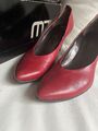 Feine Lederschuhe- Pumps-Damen- Made In Italy- Gr.41- Fb. Rosso-