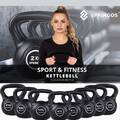 Kettlebell Kugelhantel Schwunghantel Rundgewicht Kurzhantel Kraft Gewicht 2-20kg