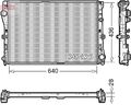 DENSO Kühler, Motorkühlung DRM17103 für MERCEDES-BENZ