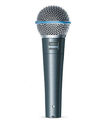 Shure BETA58A Supercardioid Dynamisches Mikrofon Gesangsmikrofon Kabelgebundenes