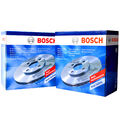 2x BOSCH 0986479747 Bremsscheibe Vorne für AUDI PORSCHE