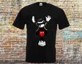 MAN & WOMAN - T-SHIRT - PRINT - SHIRT - MICKEY MOUSE - JACKSON - FREIZEIT SHIRT