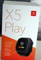 Xplora X5 Play 45mm Kunststoffgehäuse-Schwarzmit Silikonarmband in Schwarz (GPS)