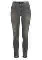 REPLAY Luzien Damen Skinny Jeans Grau Denim Power Stretch Hose Slim Destroyed