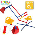 Spielwerk® Sitzbagger Sandbagger Sandkastenbagger Sandspielzeug Spielzeug Kinder