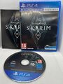 The Elder Scrolls V 5 Skyrim VR Playstation PS4 Videospiel Handbuch PAL neuwertig