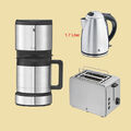 WMF Set Stelio Edition (Thermo-Kaffeemaschine / Toaster / Wasserkocher 1,7L)