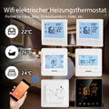 LCD Wifi Digital Thermostat Raumthermostat Fußbodenheizung Touchscreen Smart DE