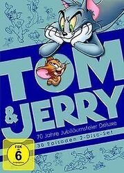 Tom und Jerry - 70 Jahre Jubiläumsfeier Deluxe [De... | DVD | Zustand akzeptabel*** So macht sparen Spaß! Bis zu -70% ggü. Neupreis ***