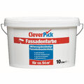 clever pick Fassadenfarbe - weiß - 10 Liter