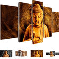 Buddha Wandbilder Bilder auf Leinwand Buddhismus der Erwachte