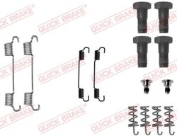 QUICK BRAKE Zubehörsatz Feststellbremsbacken 105-0716 für MERCEDES KLASSE W140