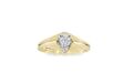 585-Gelbgold Ring mit Brill. 0,21ct RW 57