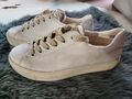 Paul Green Sneaker NEU weiß gold Gr 39 vintage