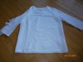 Designer Hugo Boss Damen Shirt Pullover Rüsche weiß Gr. M