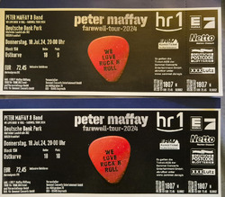 2 Tickets - Peter Maffay - Farewell-Tour 18.07.2024 - Frankfurt - Block 15N