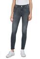 REPLAY Luzien Damen Skinny Fit Jeans Grau Denim Power Stretch Hose Slim Pants