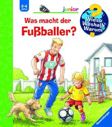 Wieso Weshalb Warum Junior Was macht der Fußballer 2-4 Jahre Ravensburger +BONUS