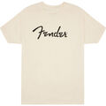 T-Shirt Fender Spaghetti Logo T Shirt Olympic White S Musiker Shirt NEU